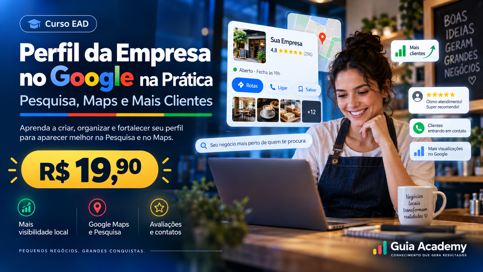 Cursos EAD da Guia Academy